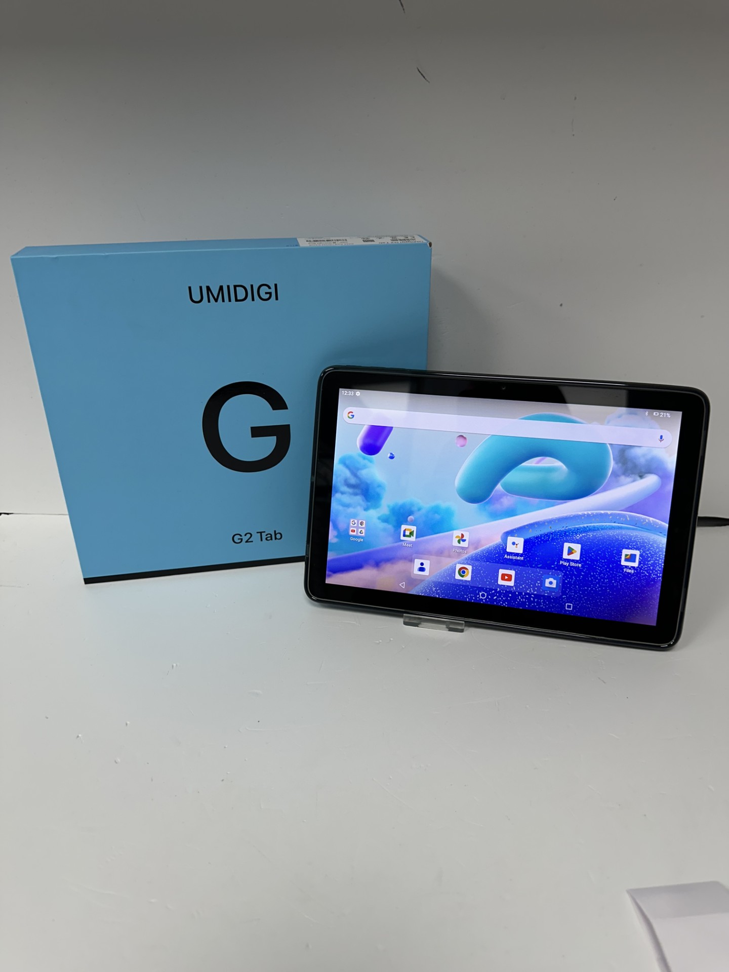Product photo for umidigi g2 tablet 64gb blue boxed