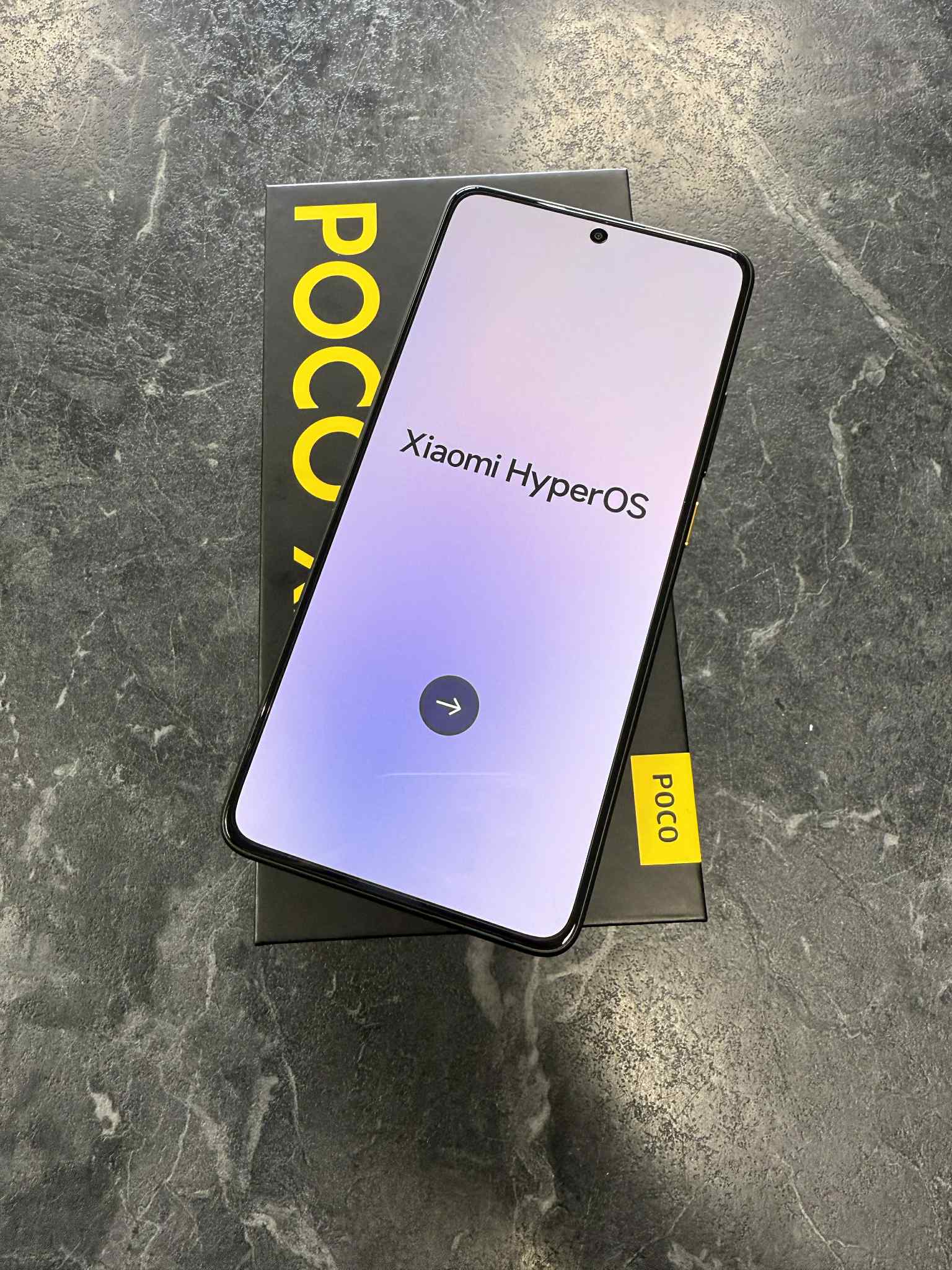 Product photo for Xiaomi  Poco X7 Pro 12GB RAM/512GB Storage, Yellow/Black