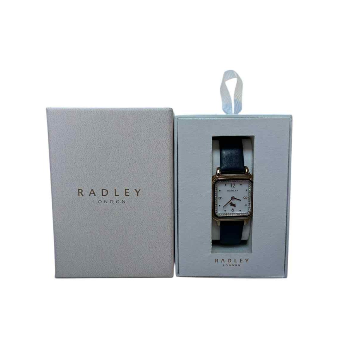 Product photo for Radley Women's (28mm) Mother-of-Pearl Dial / Blue Leather Strap