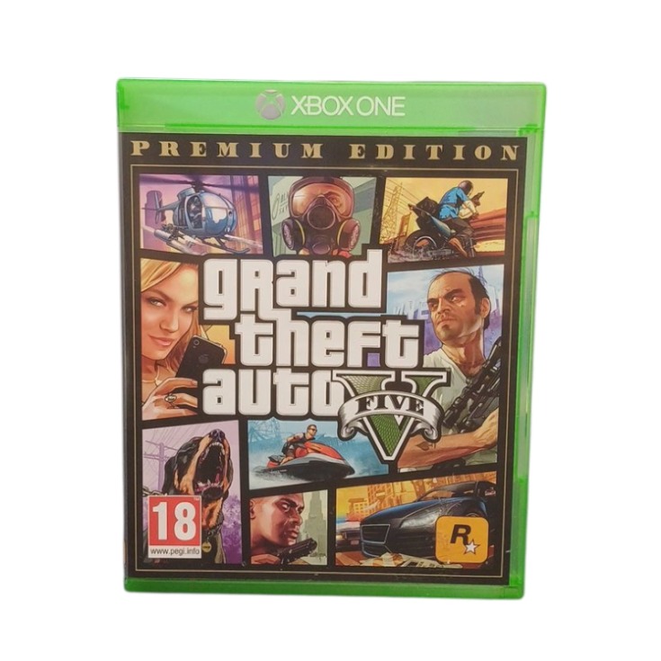 Product photo for Grand Theft Auto V (Xbox One)