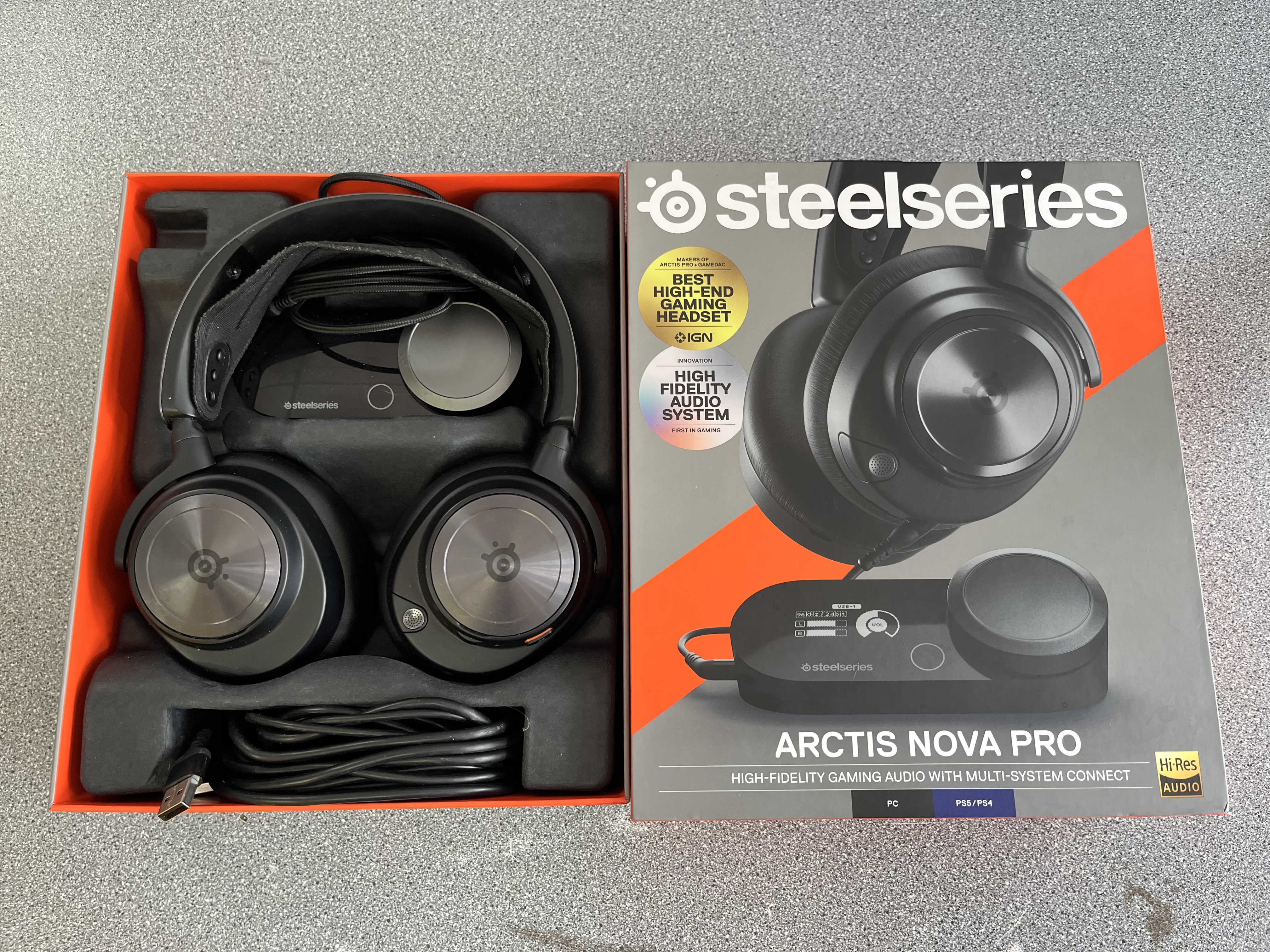 Product photo for Steel series Arctos Nova Pro