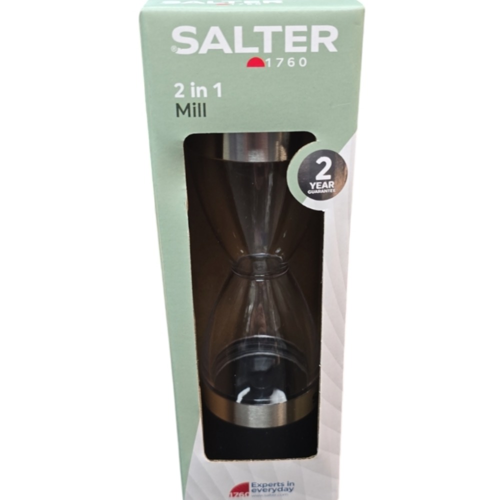Product photo for Salter 2 in 1 mill