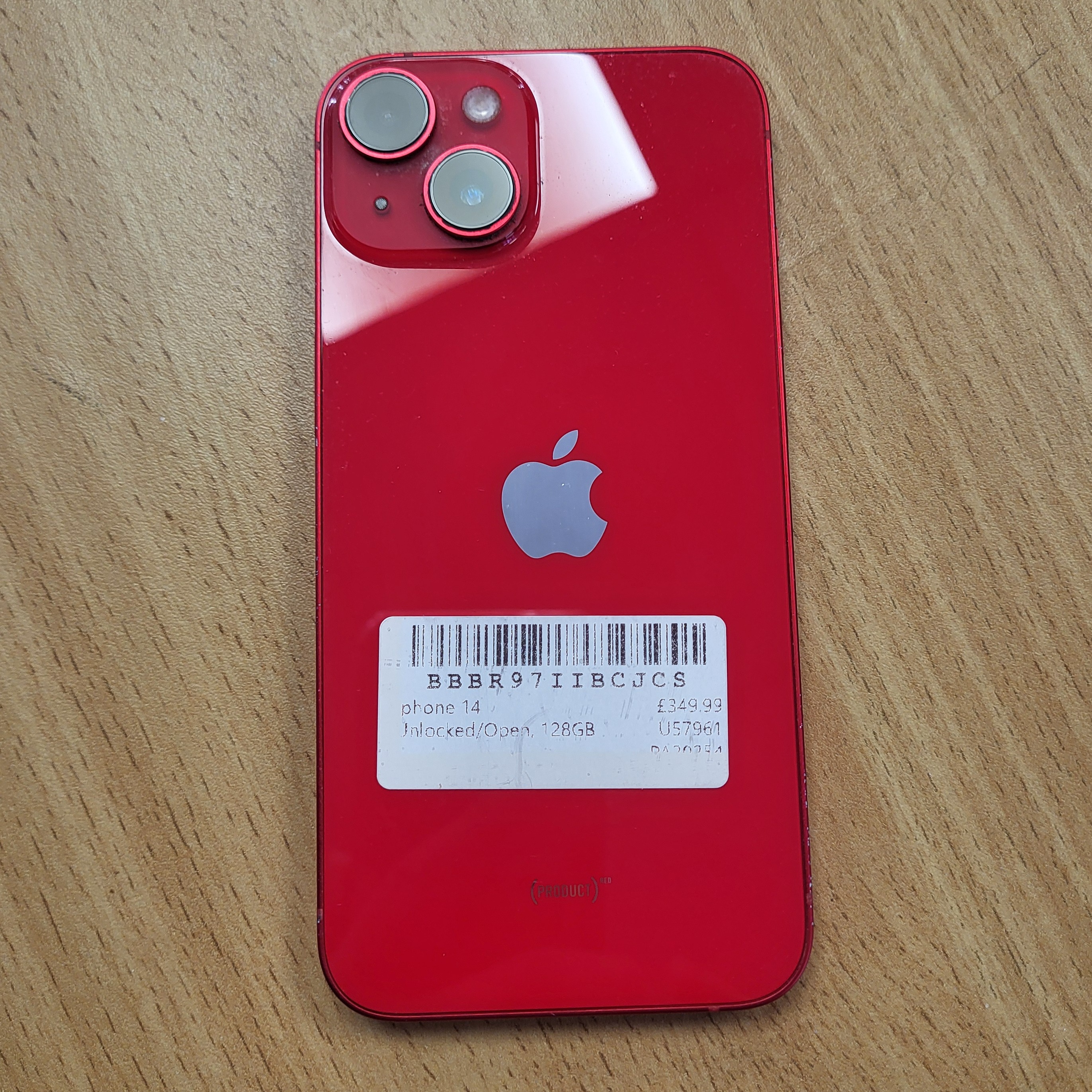 Product photo for Apple iphone 14