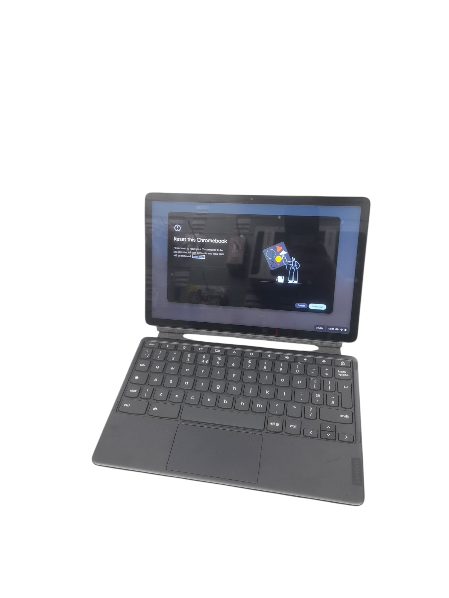 Product photo for Lenovo Ideapad Duet 3 Chromebook