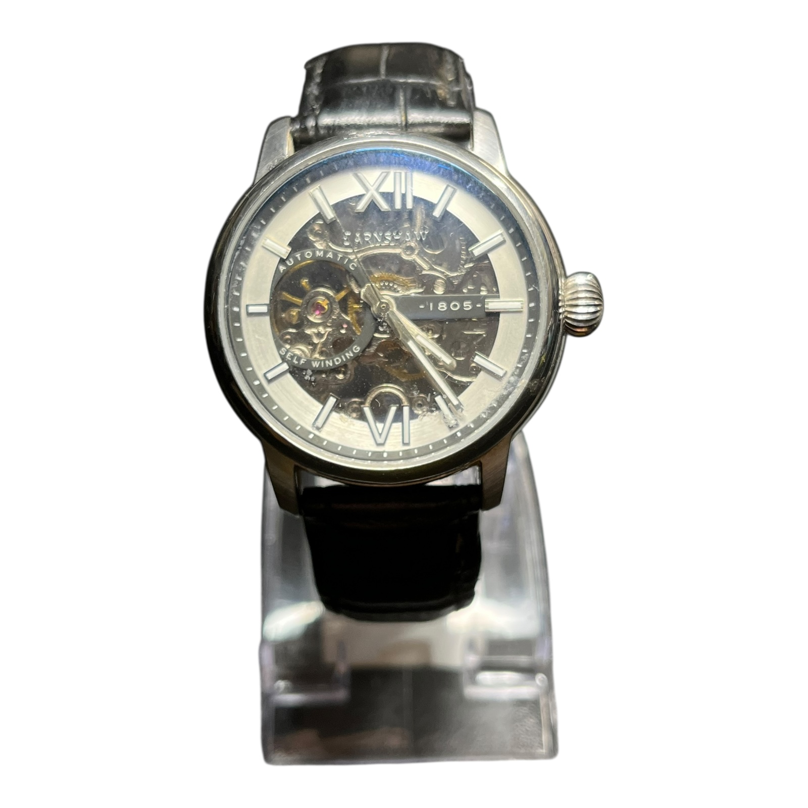 Product photo for Thomas Earnshaw Padstow Skeleton Automatic Watch – Used, Great Condition