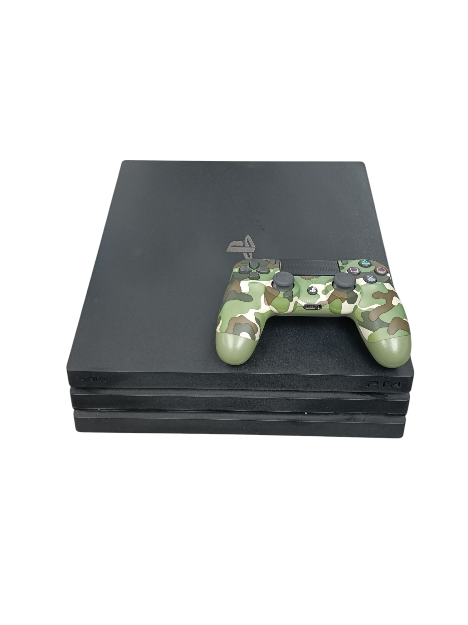 Product photo for PlayStation 4 Pro Console, 1TB Black, 1x Controller