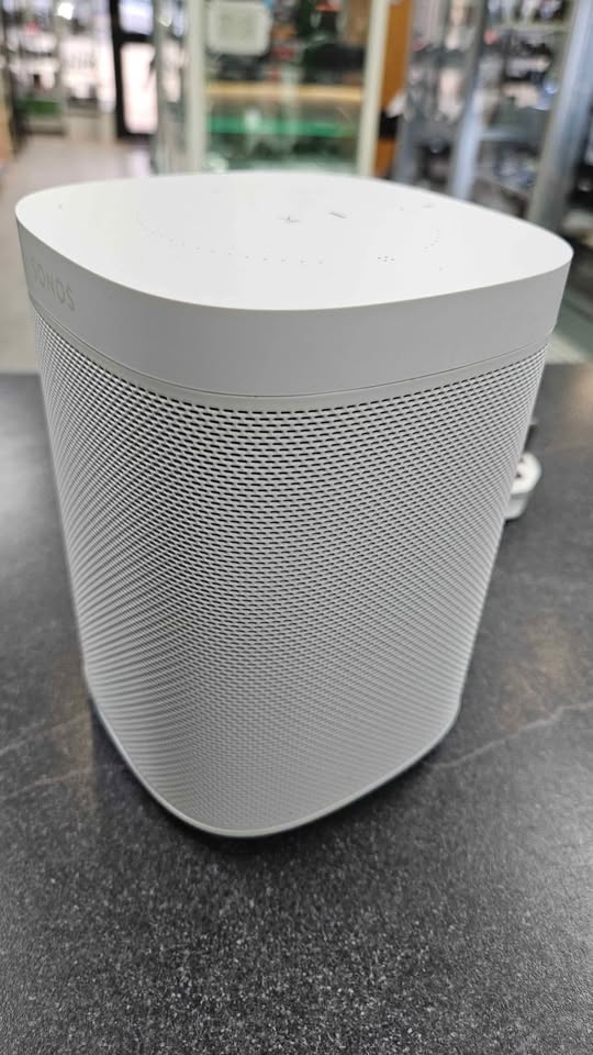 Product photo for Sonos One Smart Speaker 2nd Gen (White)