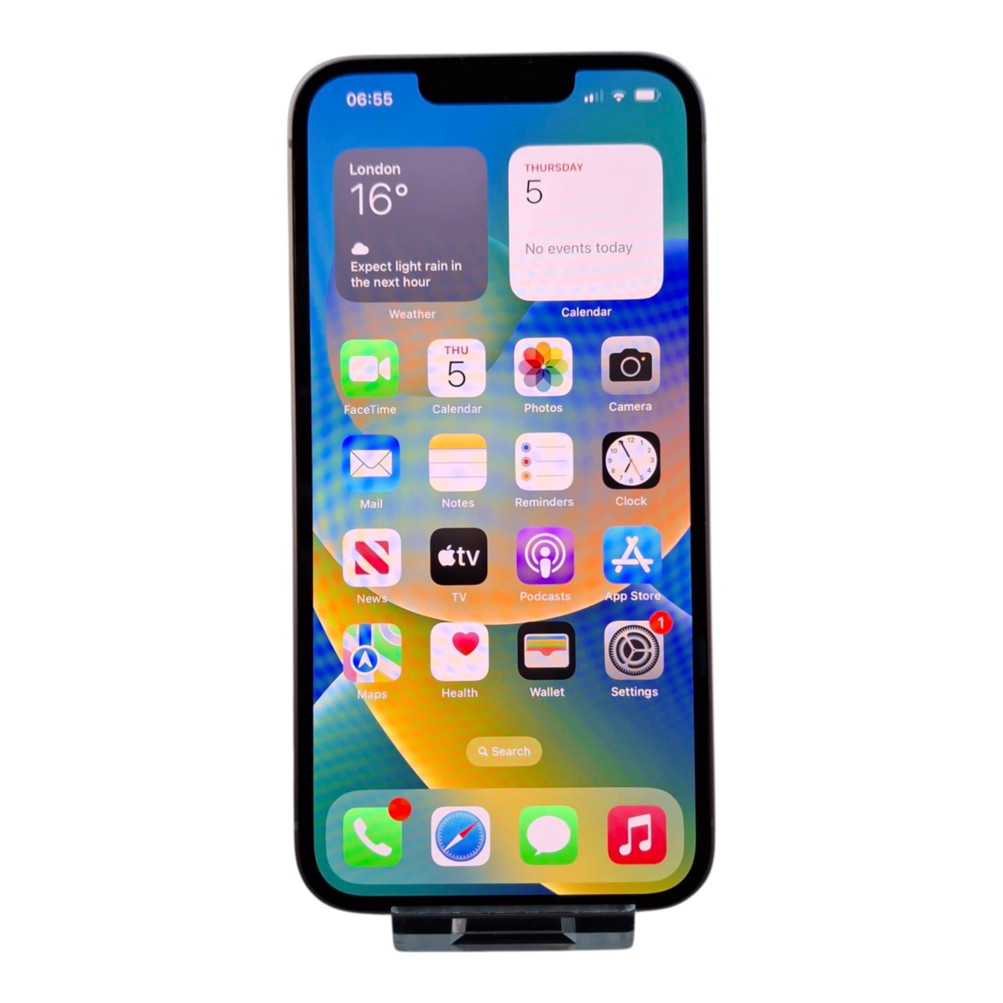 Product photo for Apple iPhone 14 128GB Purple, Unlocked C
