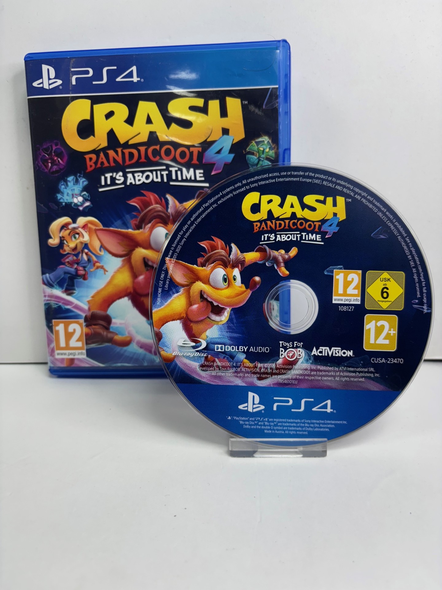 Product photo for ps4 game cradsh bandicoot 4