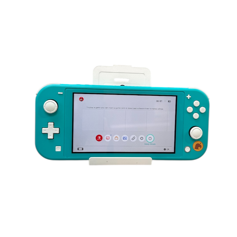 Product photo for Nintendo Switch Lite - Animal Crossing Edition 32GB & 128GB SD Card