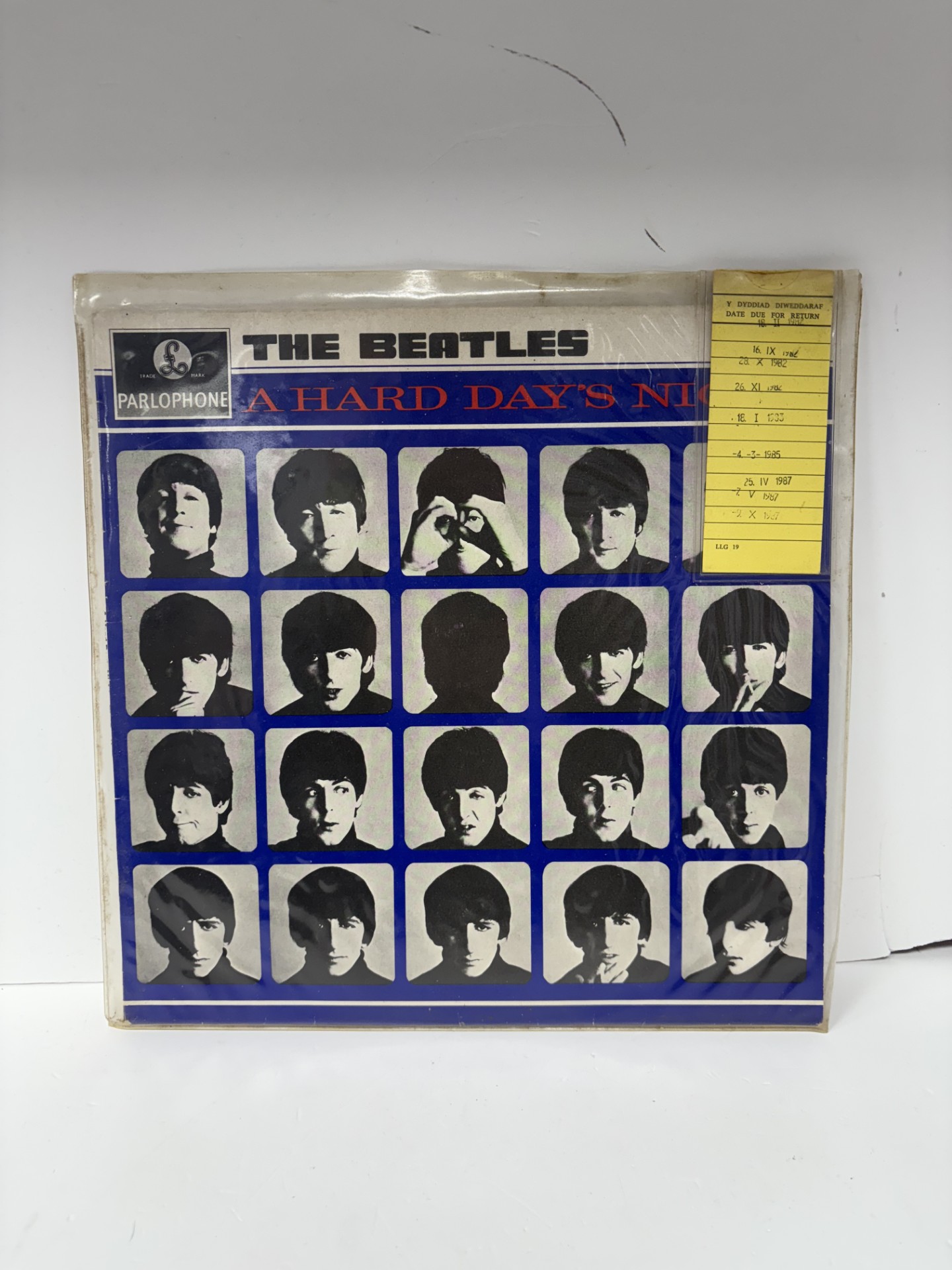 Product photo for RECORD THE BEATLES A HARD DAYS NIGHT VINYL