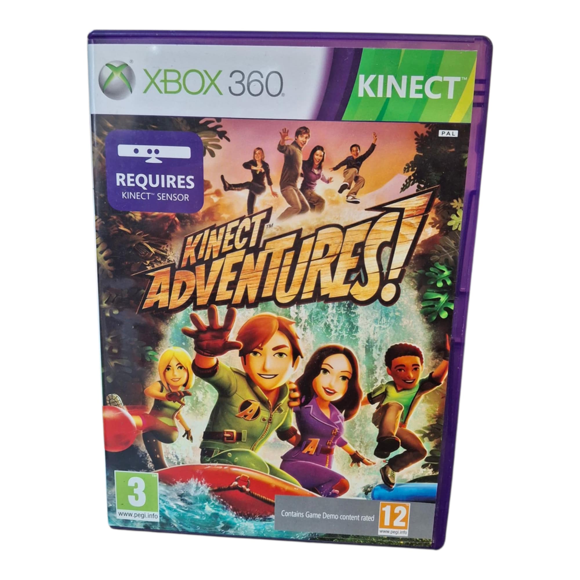 Product photo for Kinect Adventures - XBox 360