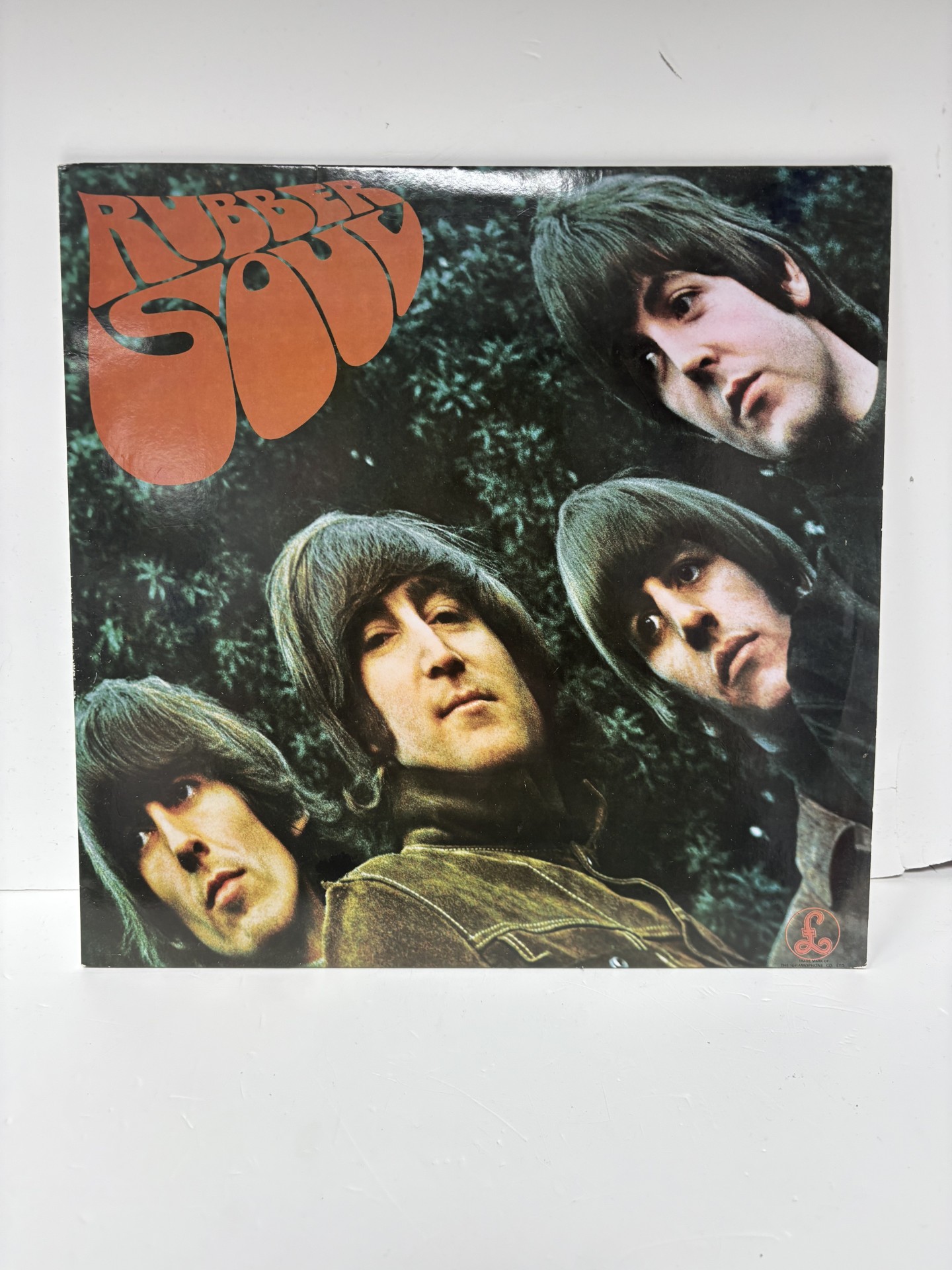 Product photo for RECORD RUBBER SOUL BY THE BEATLES