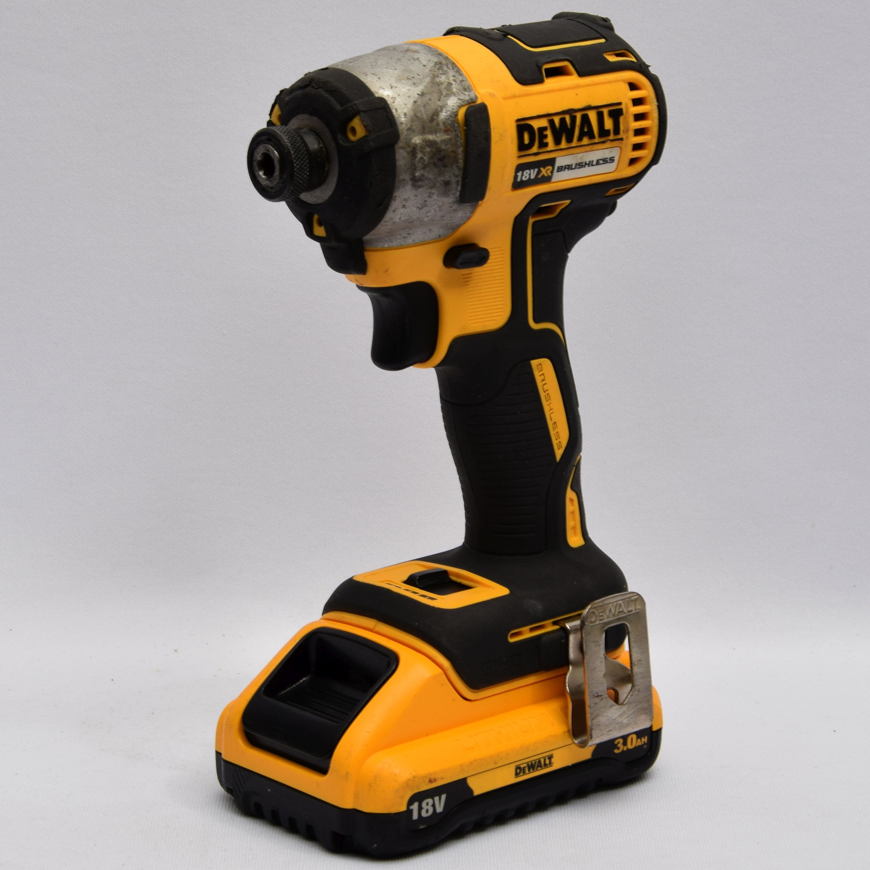 Product photo for Dewalt DCF887 18V XR Brushless Impact Driver & 3Ah Battery (No Charger) (U)