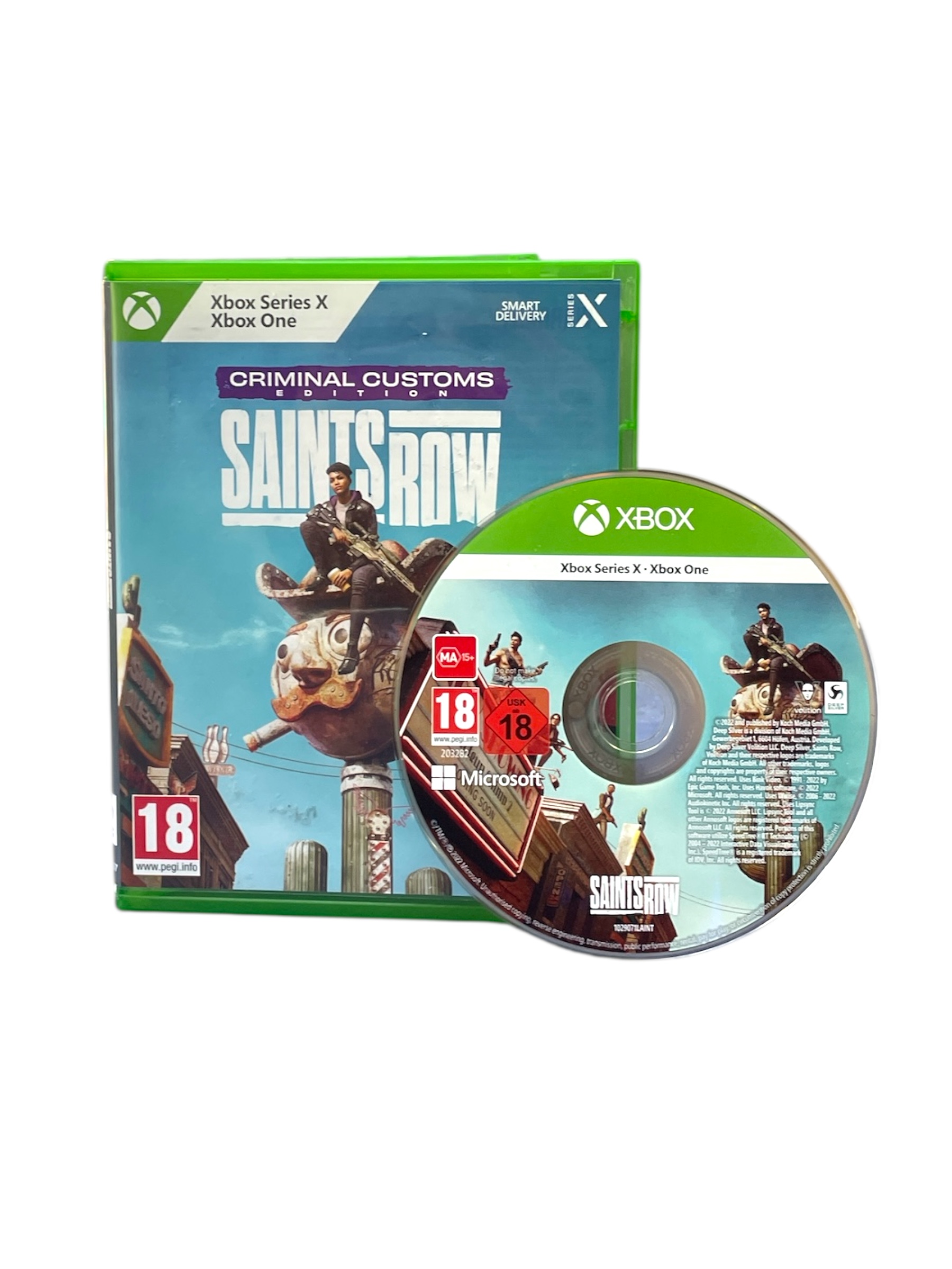 Product photo for Saints Row Xbox One Game
