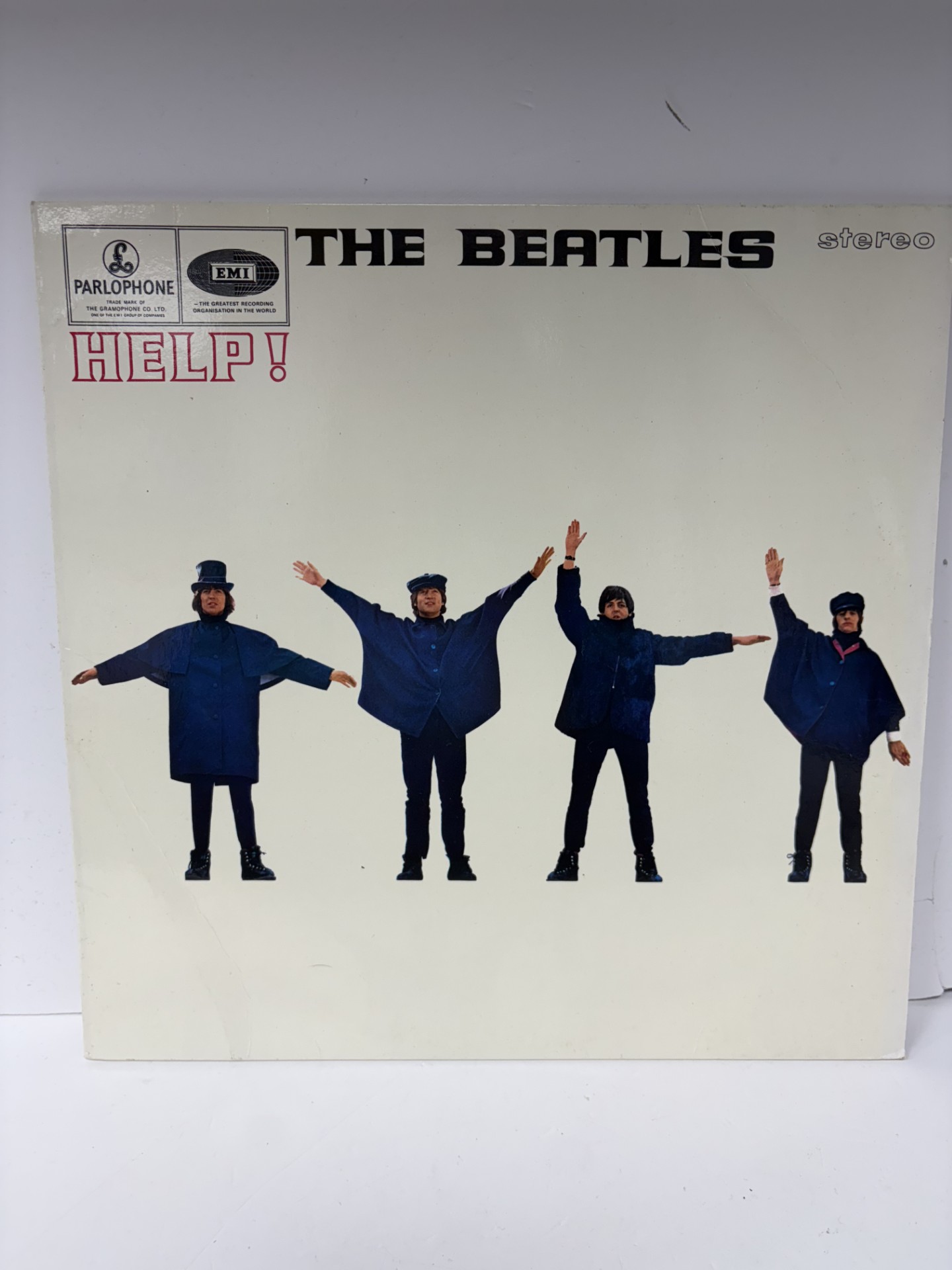 Product photo for RECORD THE BEATLES HELP! STEREO