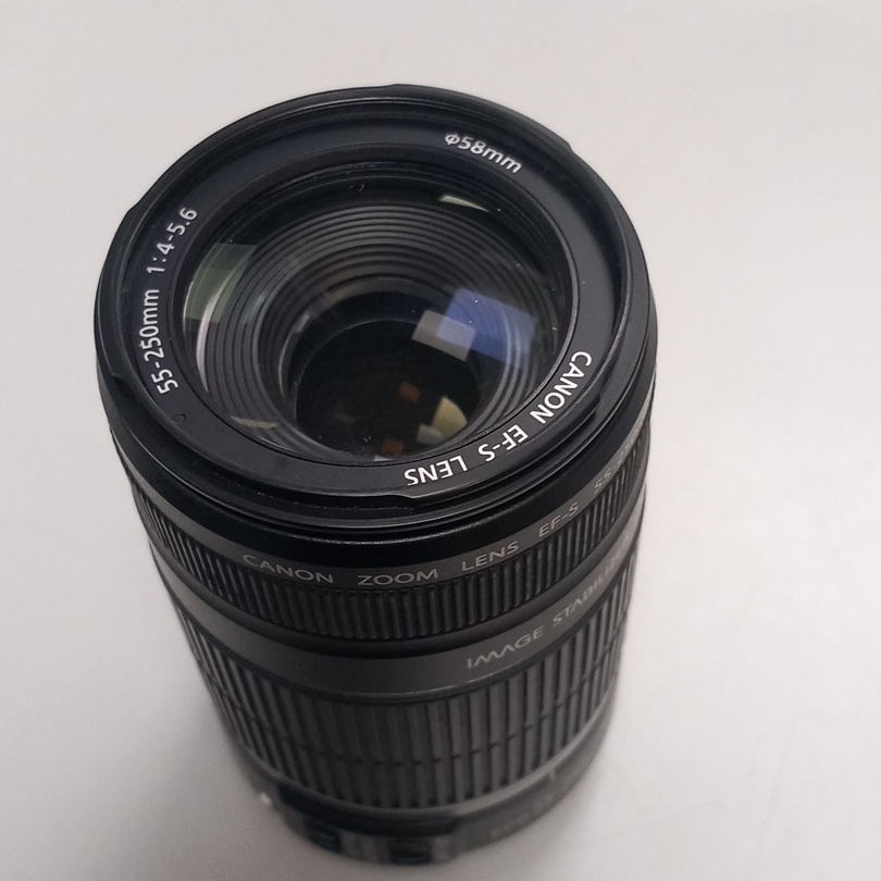 Product photo for CANON ULTRASONIC CANON 55-250MM LENS
