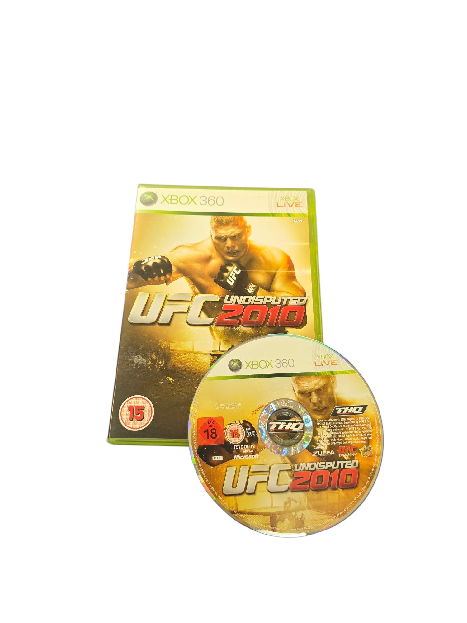 Product photo for UFC Undisputed 2010 Xbox 360