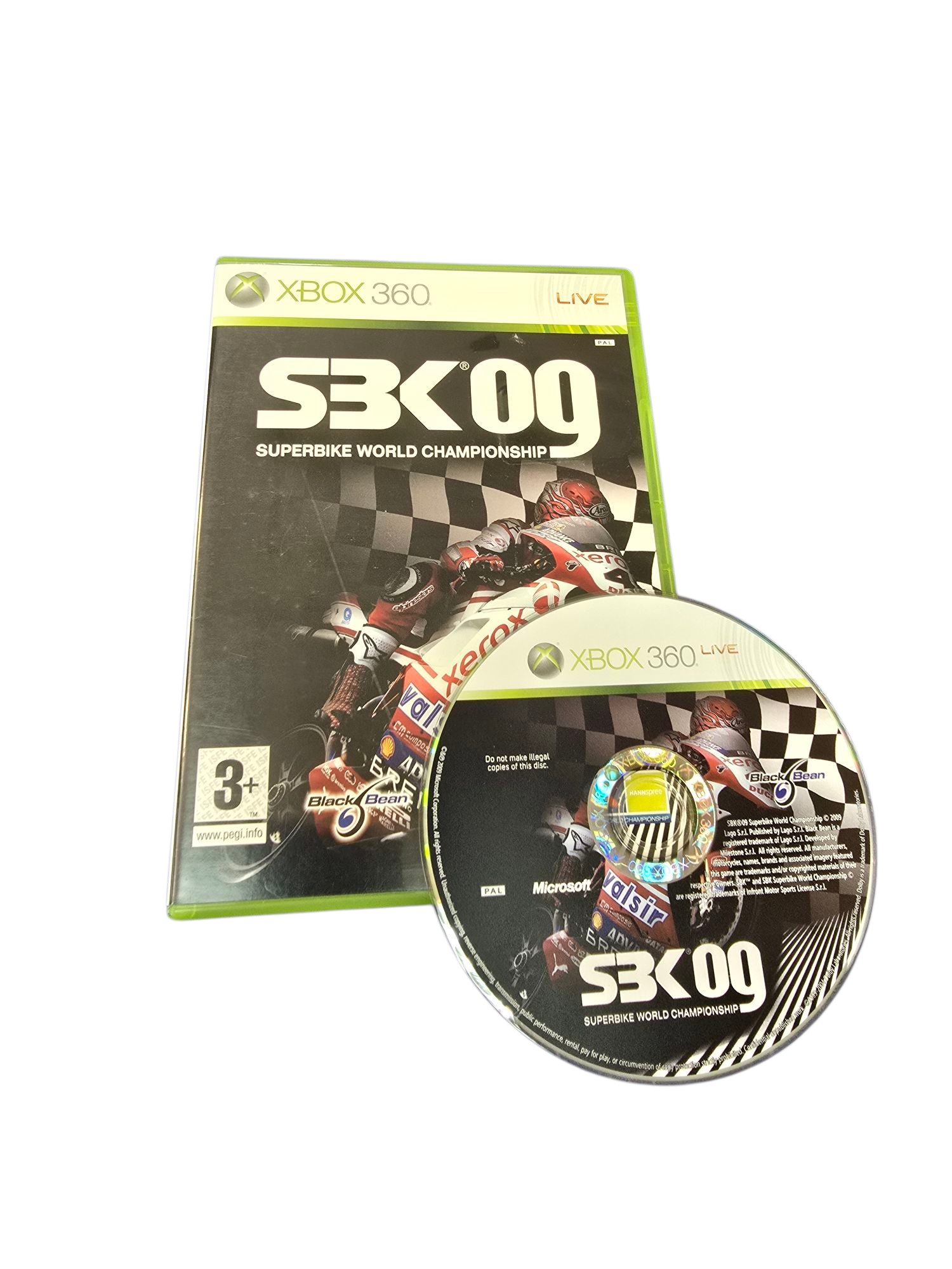 Product photo for SBK 09 Xbox 360