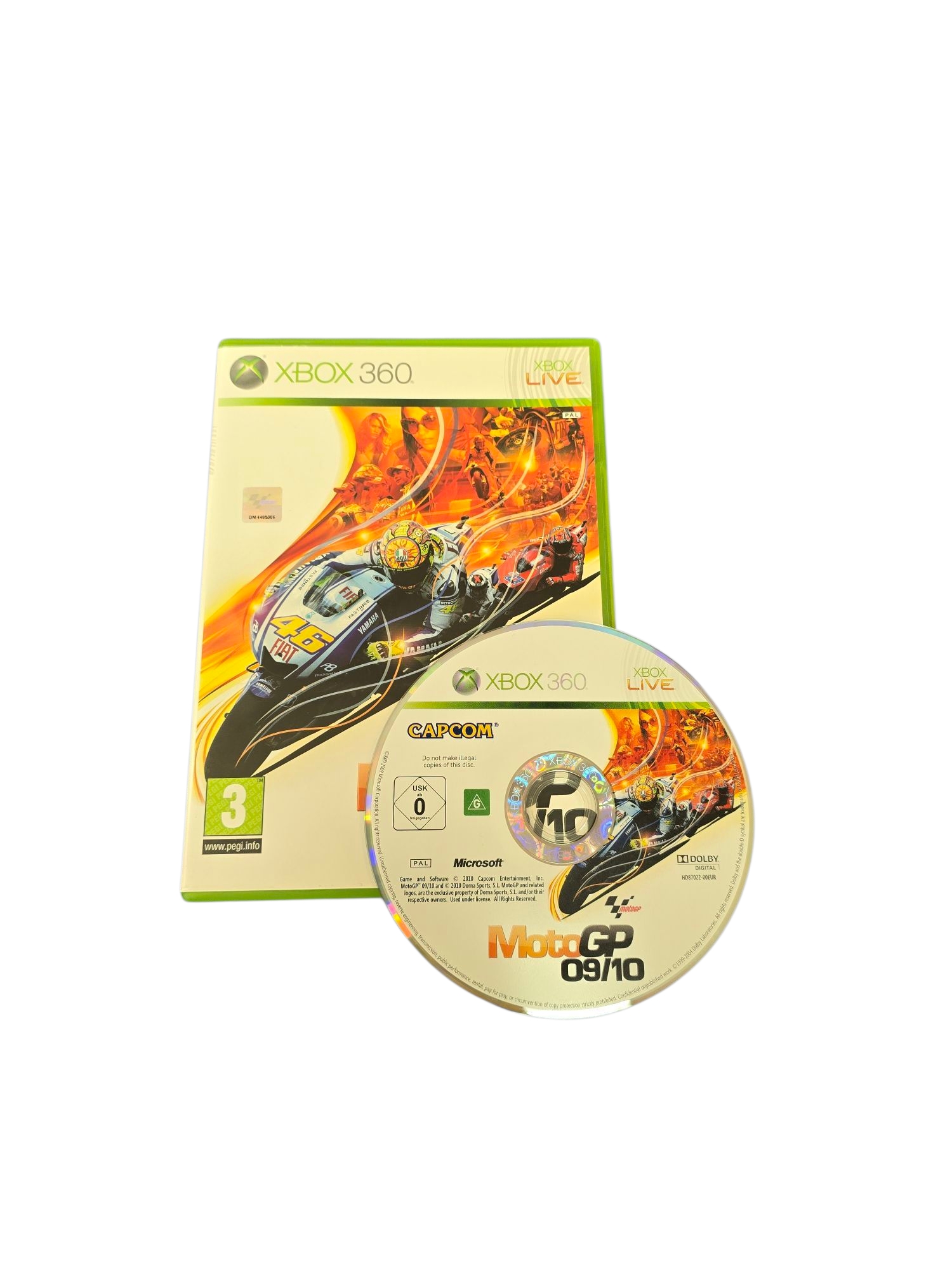 Product photo for Moto GP 09/10 Xbox 360