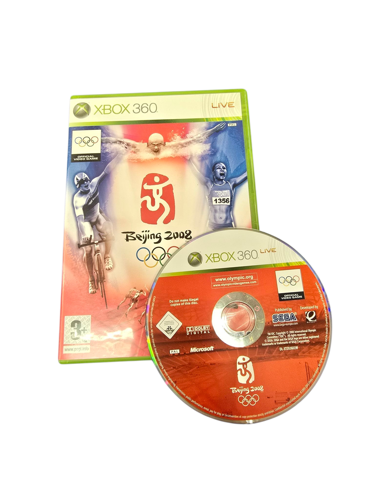 Product photo for Beijing 2008 Xbox 360