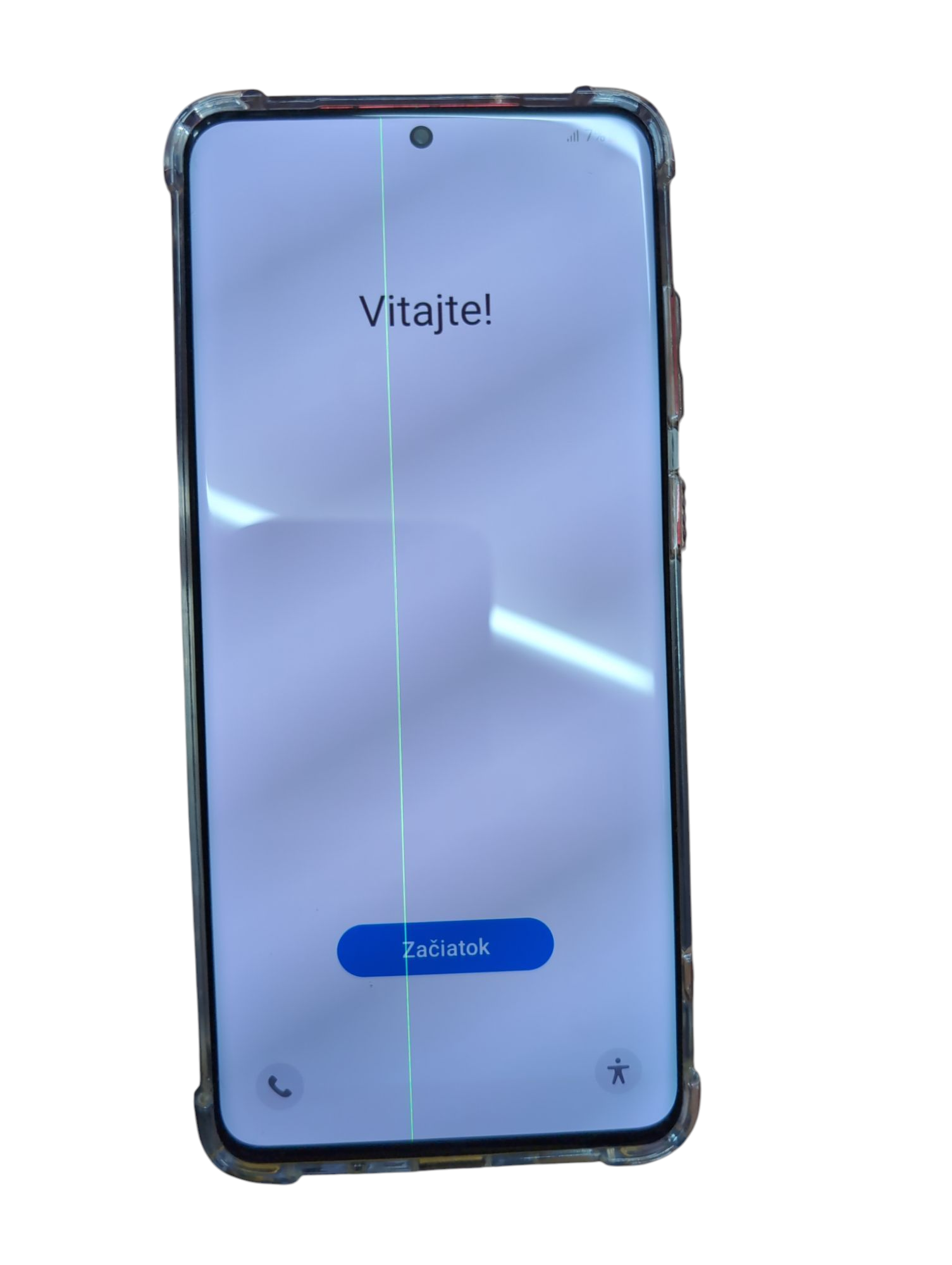 Product photo for Samsung Galaxy S20+ 128GB Unlocked – Screen Fault, For Parts or Repair