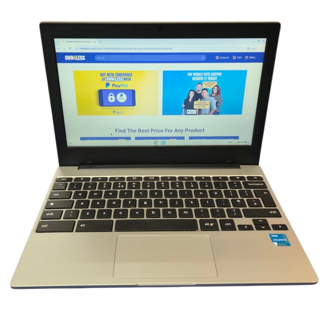 Product photo for Samsung Chromebook XE310XDA