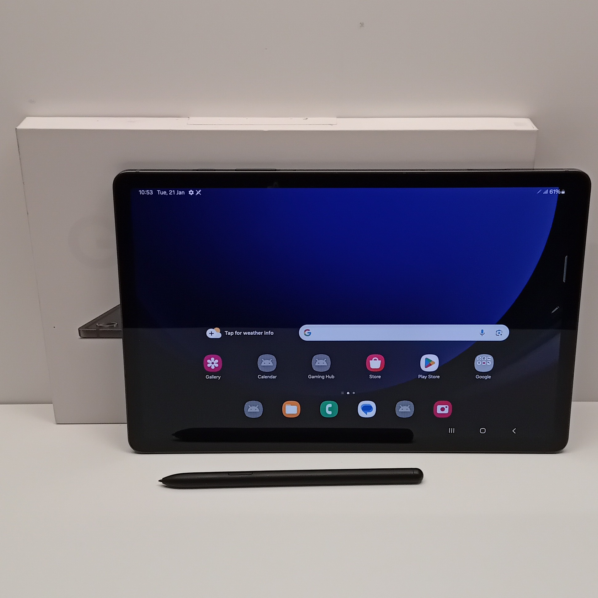 Product photo for Samsung Galaxy Tab S9 5G Model SM-X716B WiFi & Unlocked 128GB Boxed