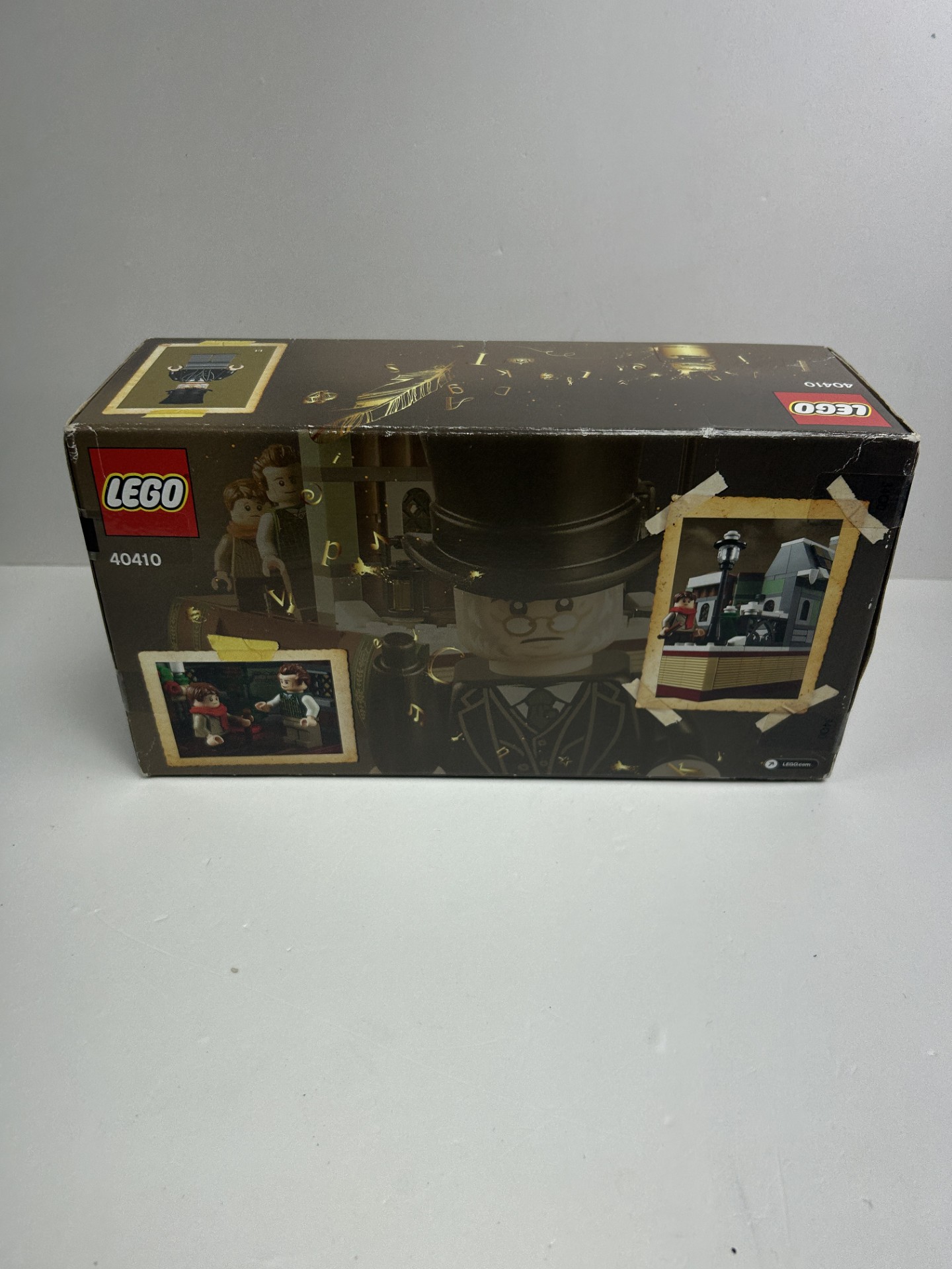 Product photo for LEGO christmas carol lego charles dickens 40410 set boxed