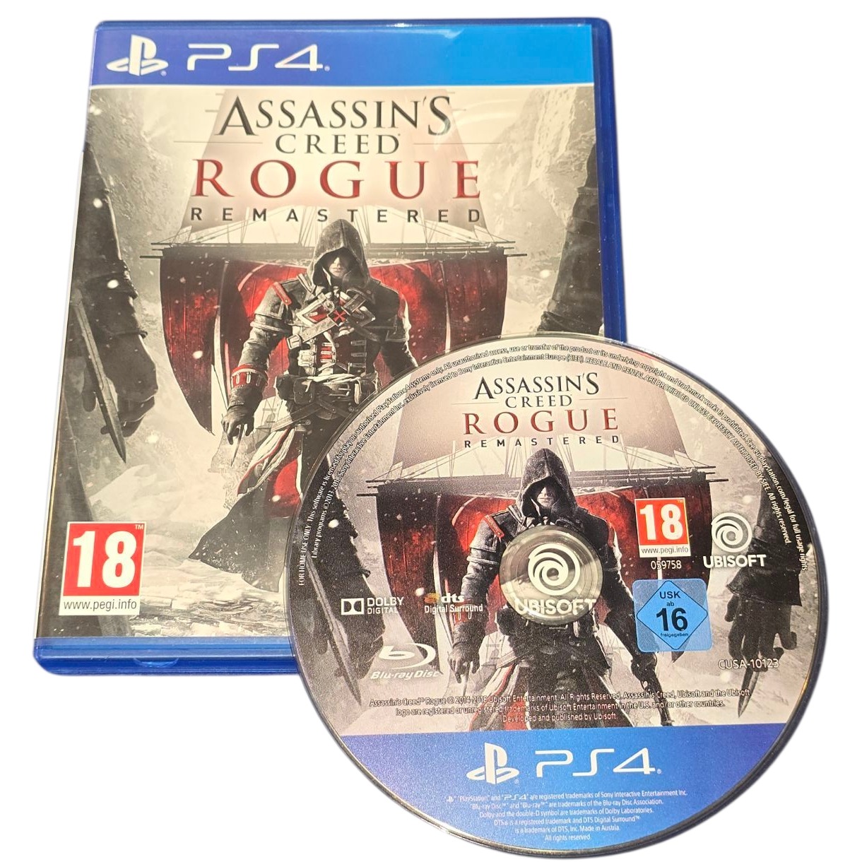Product photo for Assassins Creed Rogue - PS4 Game