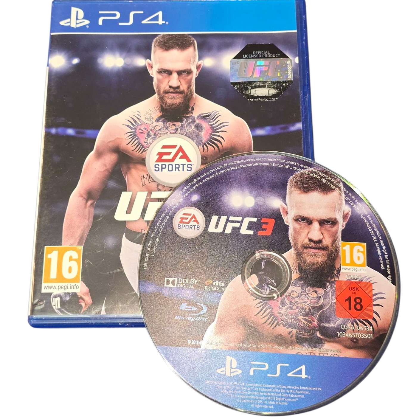 Product photo for UFC 3 - PS4 Game