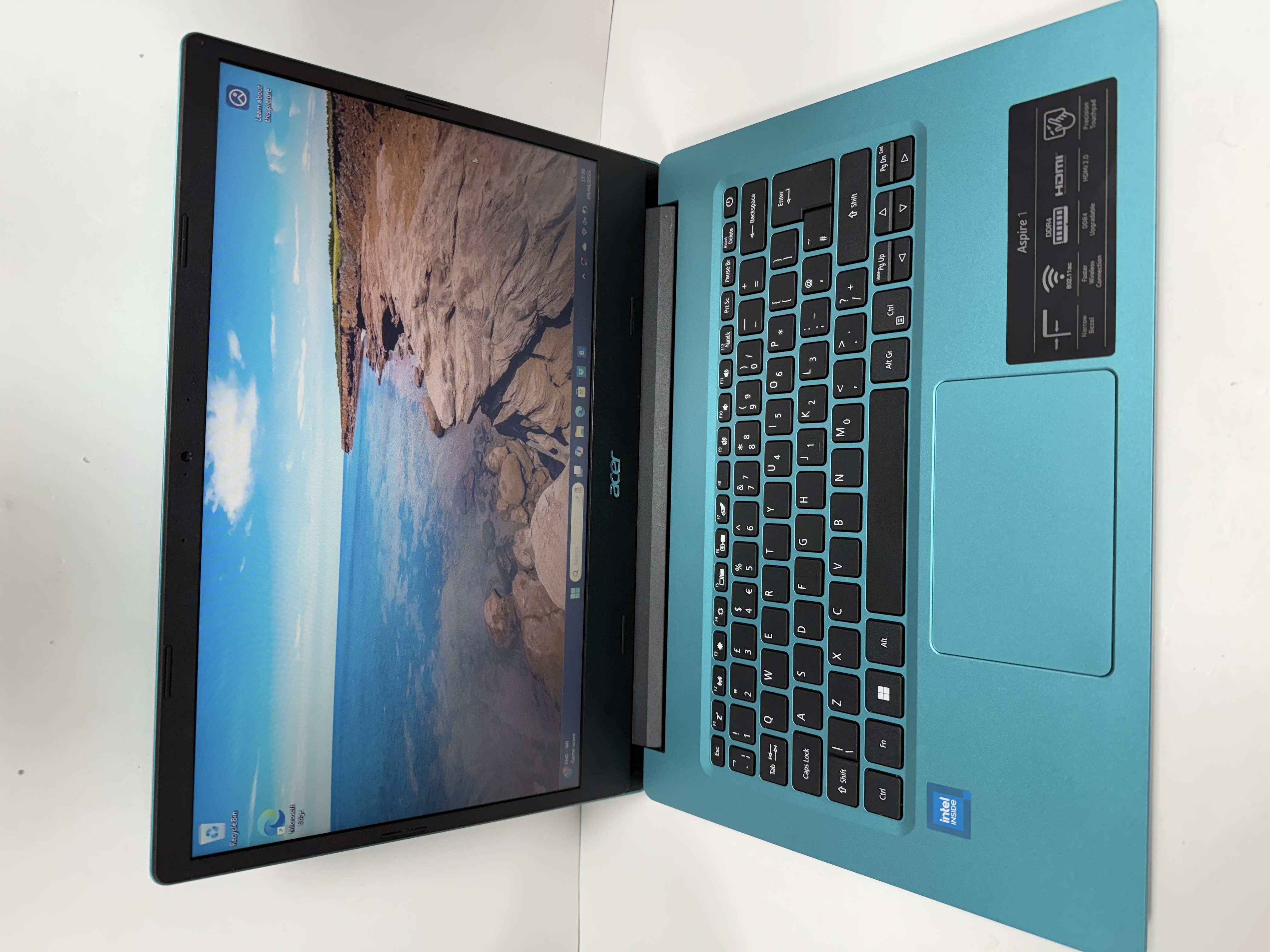 Product photo for ACER ASPIRE 1 BLUE LAPTOP