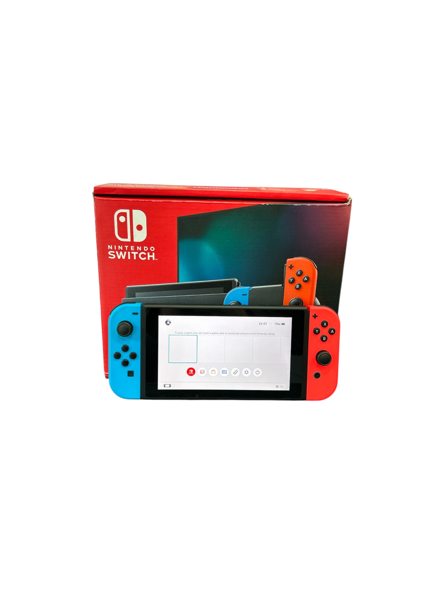 Product photo for Nintendo Switch 32GB, Boxed
