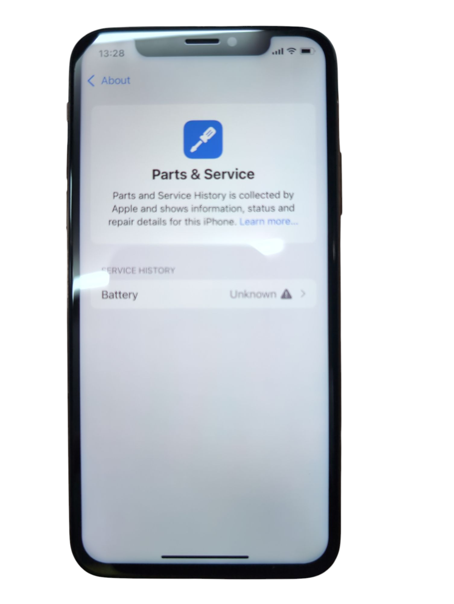 Product photo for iPhone XS 64 GB Gold Unlocked | 3rd‑Party Battery Replacemnt
