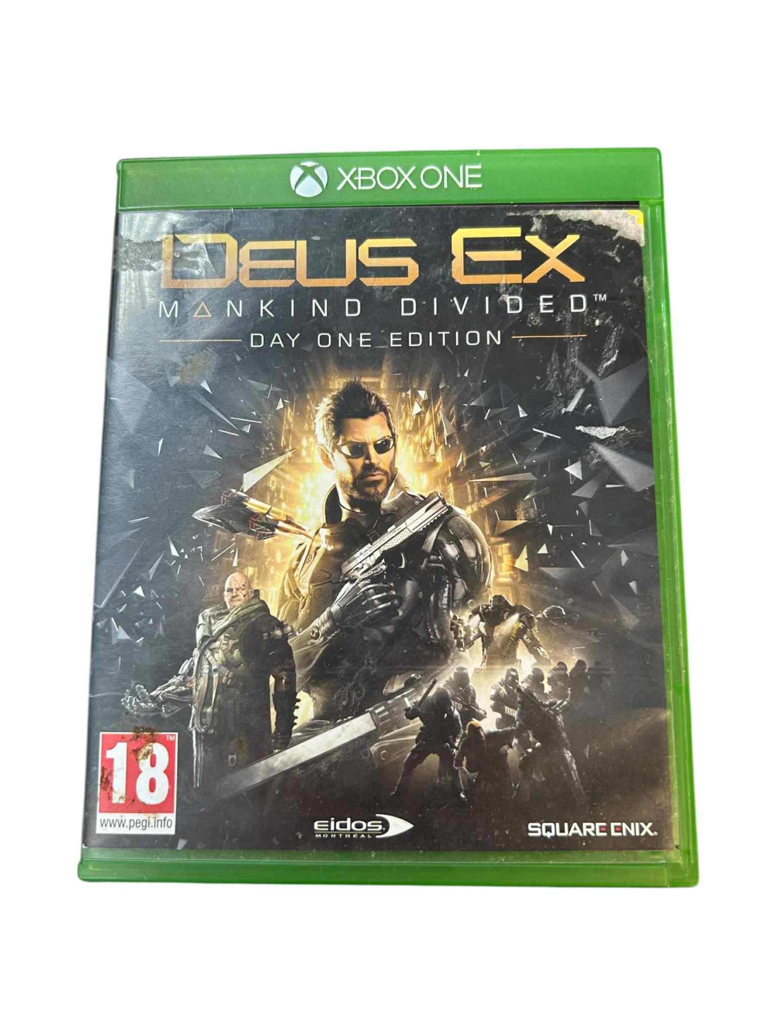 Product photo for Deus Ex: Mankind Divided (18) - Xbox One Game