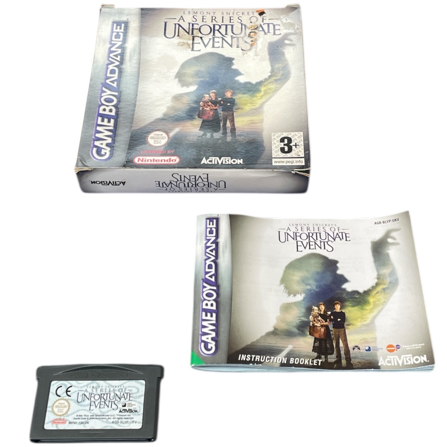 Product photo for A Series Of Unfortunate Events Gameboy Advance