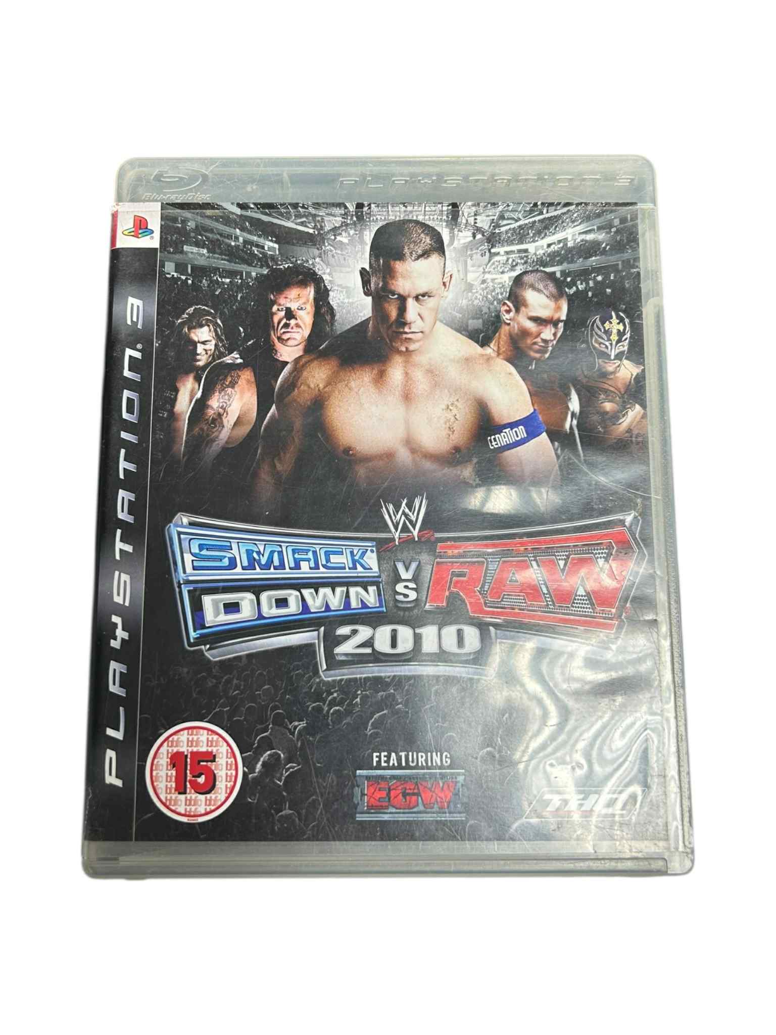 Product photo for WWE Smackdown Vs Raw 2010 (15) - PlayStation 3 Game
