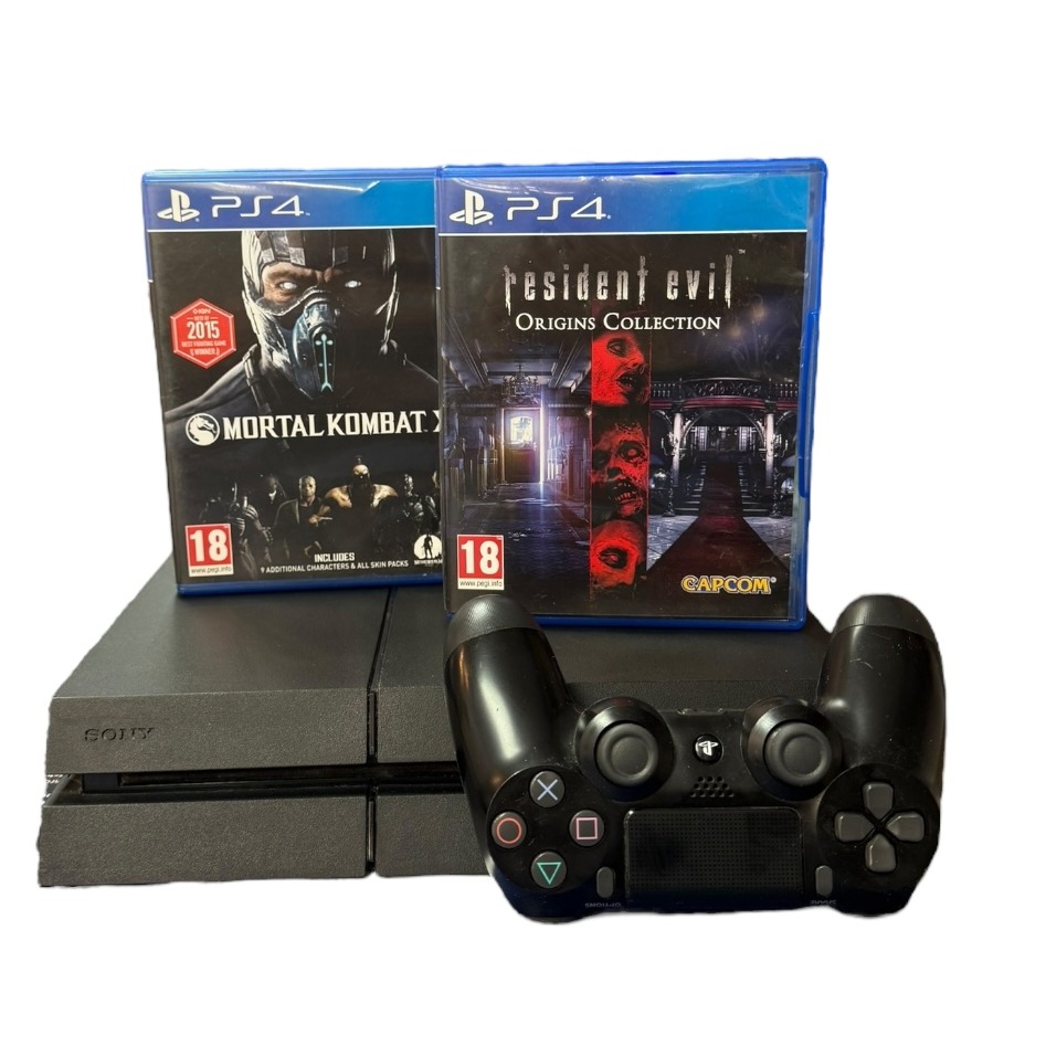 Product photo for Playstation 4 with 2 games