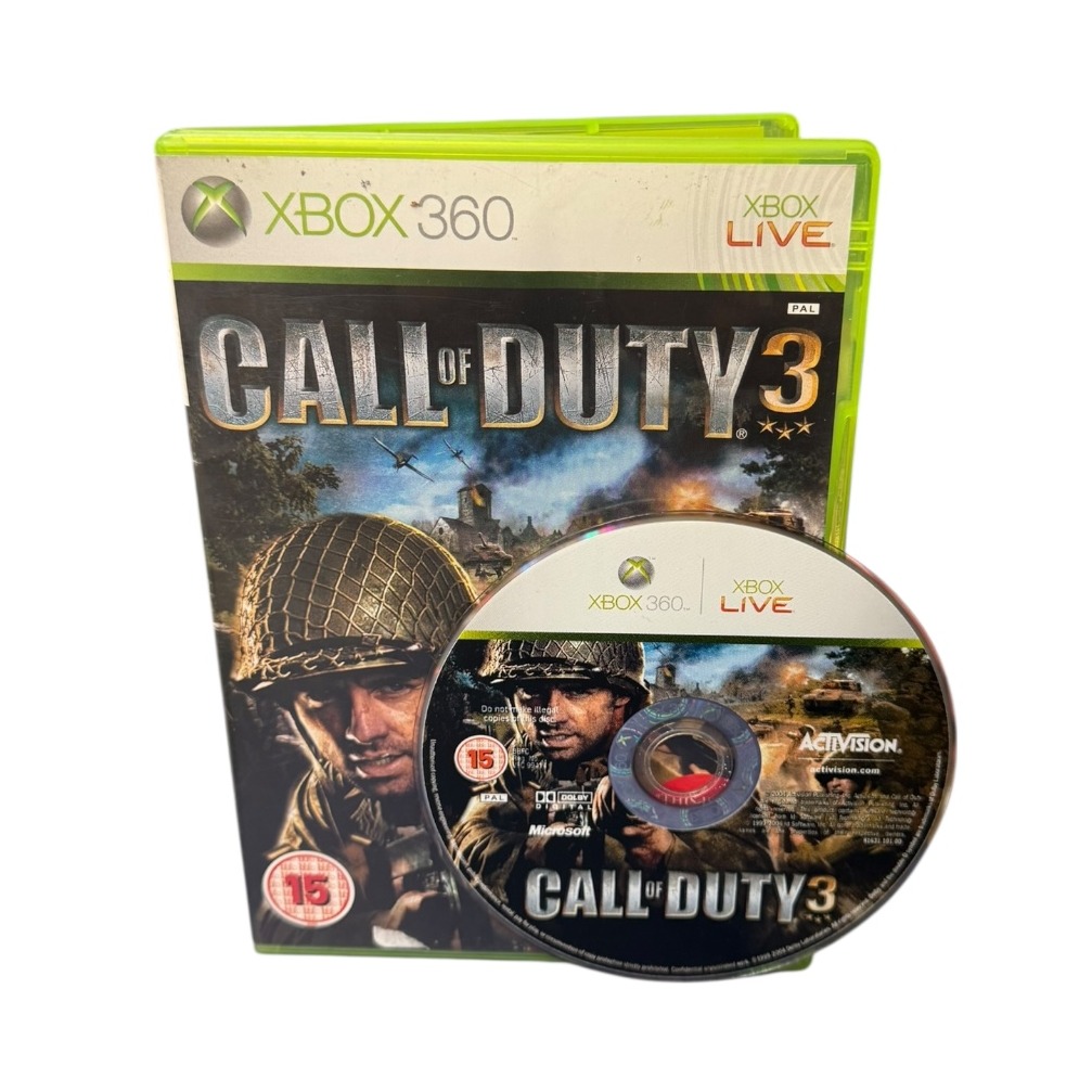 Product photo for Call Of Duty 3 Xbox 360