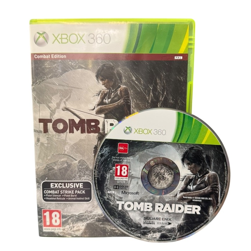 Product photo for Tomb Raider Xbox 360