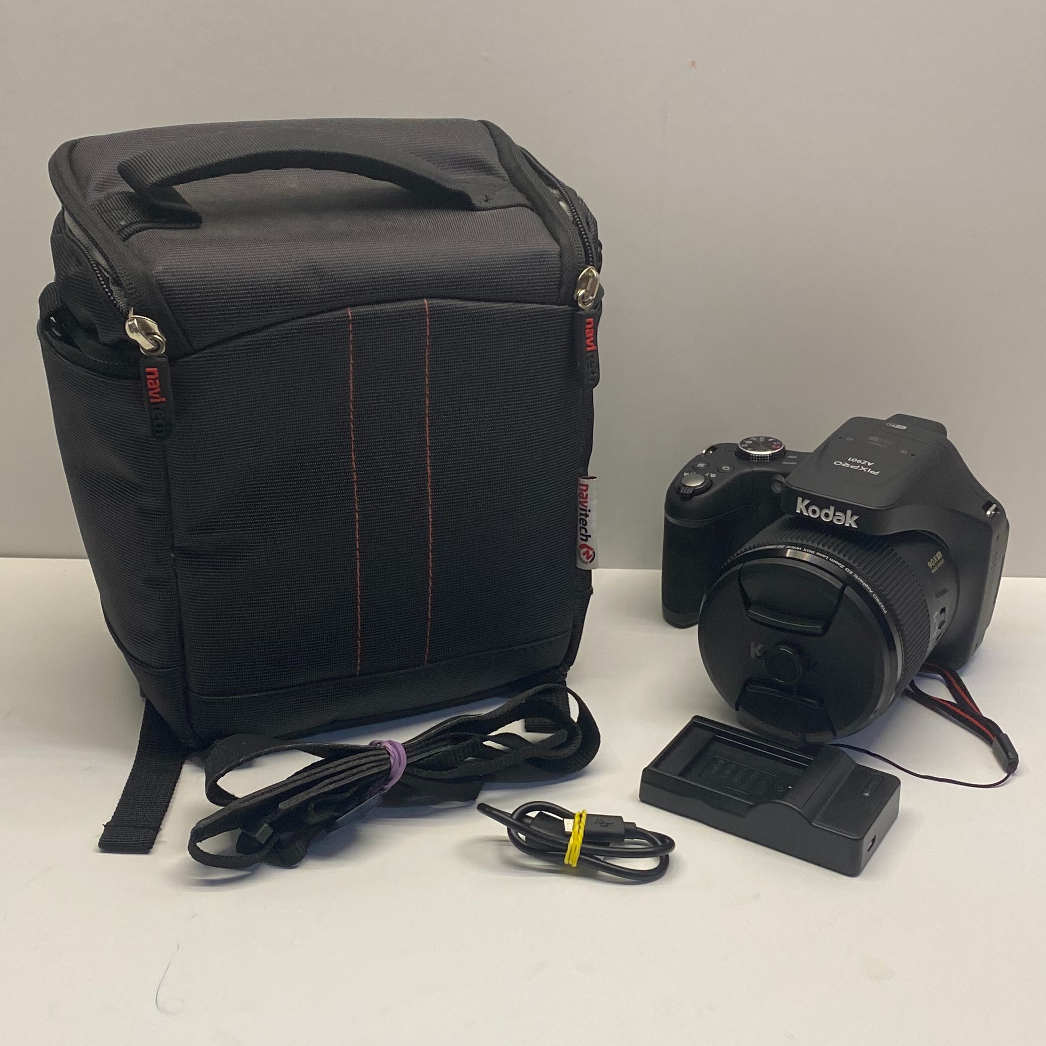 Product photo for Kodak PixPro AZ901 Digital Camera 20MP in Black