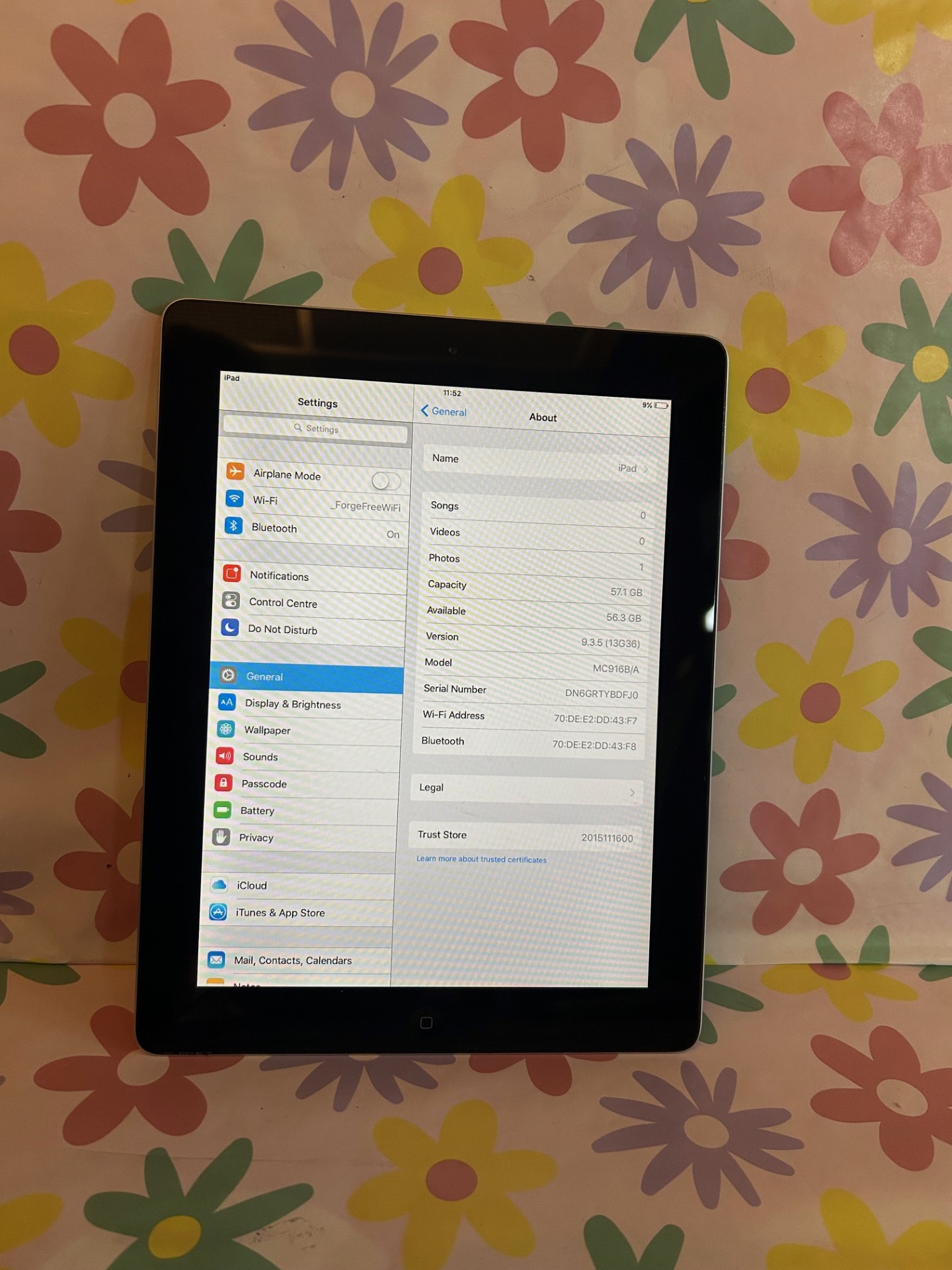 Product photo for IPAD 2 WIFI ONLY