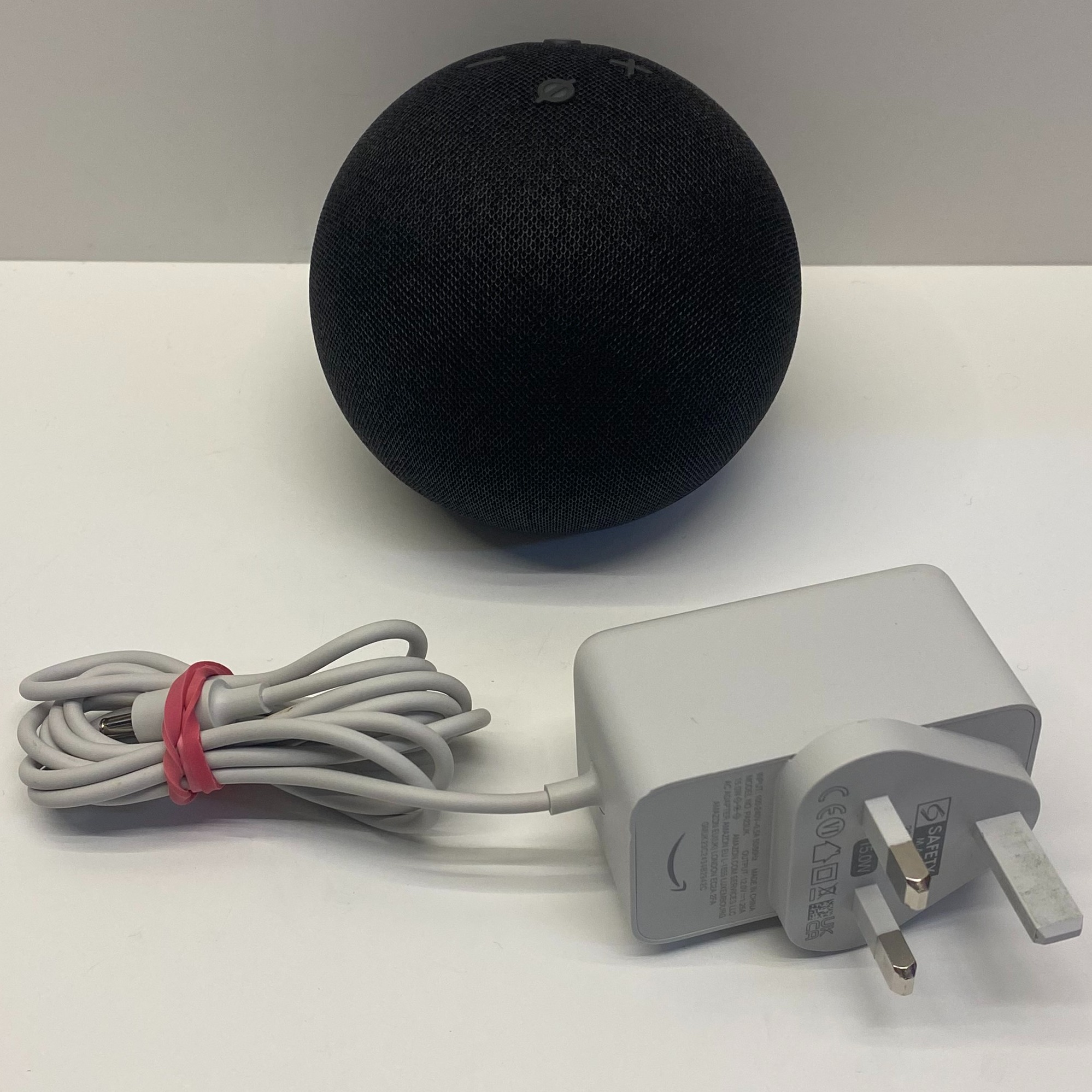 Product photo for Amazon Echo Dot 4th Generation Smart Speaker in Charcoal
