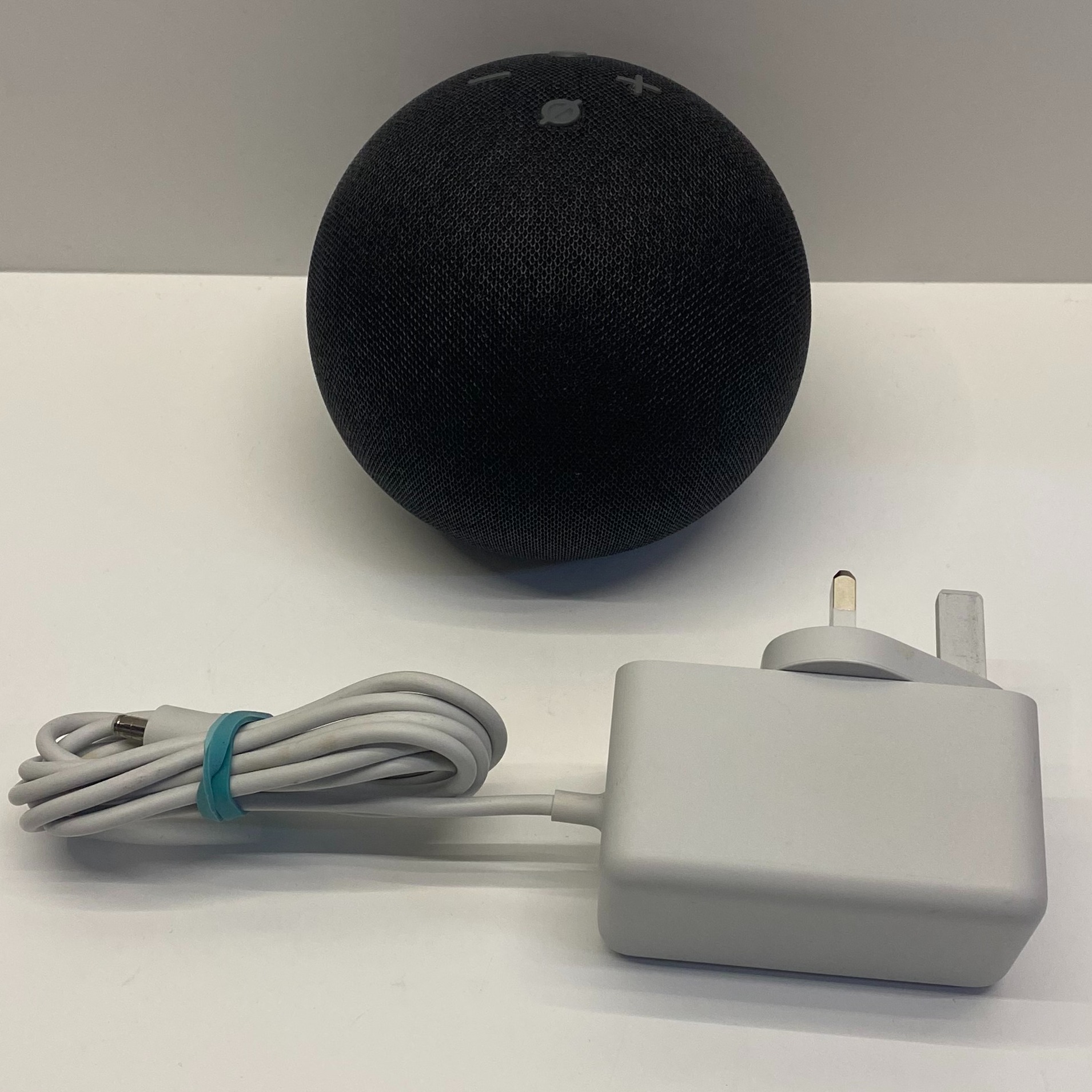 Product photo for Amazon Echo Dot 4th Generation Smart Speaker in Charcoal
