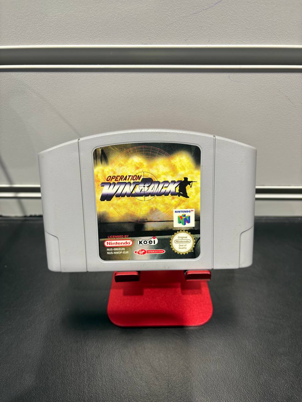 Product photo for Nintendo Operation Winback, Unboxed