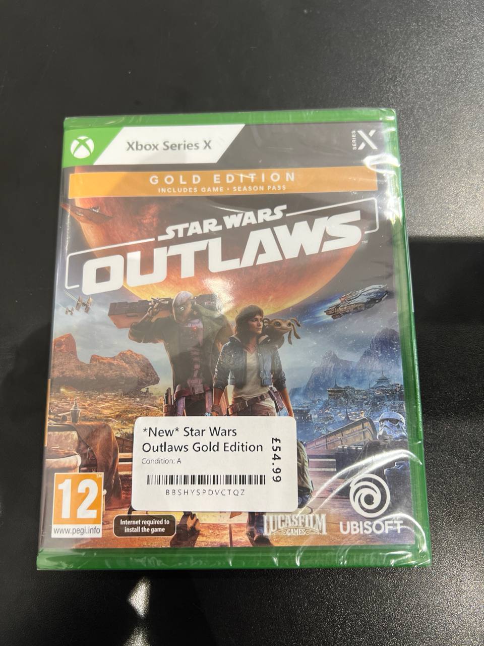Product photo for *New* Star Wars Outlaws Gold Edition