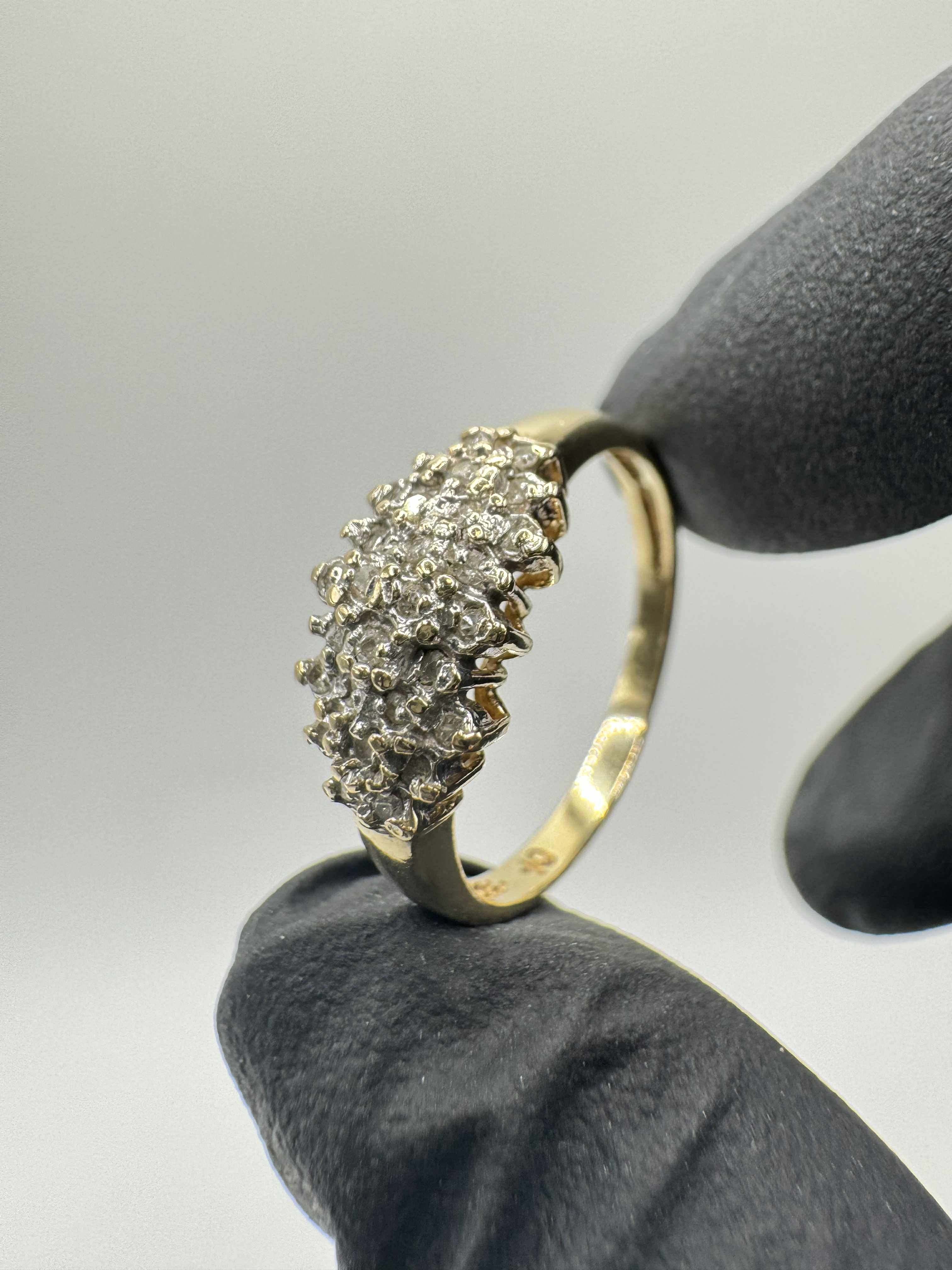 Product photo for 9ct Diamond Encrusted Ring