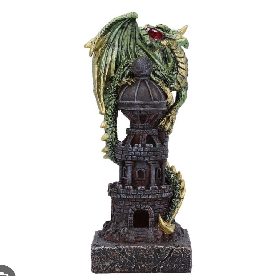 Product photo for Guardian Of The Tower Dragon Figurine