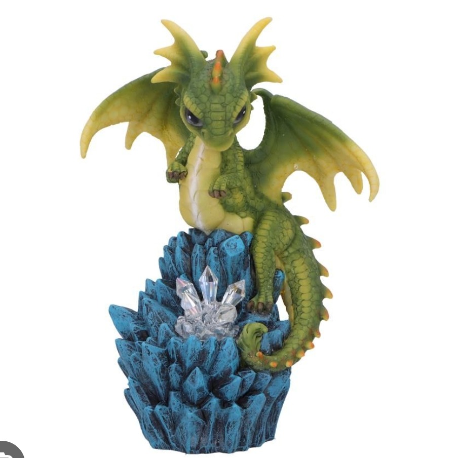 Product photo for Crystal Peak Dragon Figurine