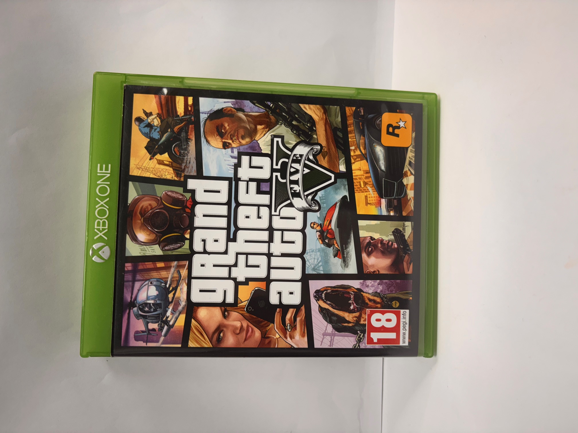 Product photo for GTA 5 XBOX ONE GAME